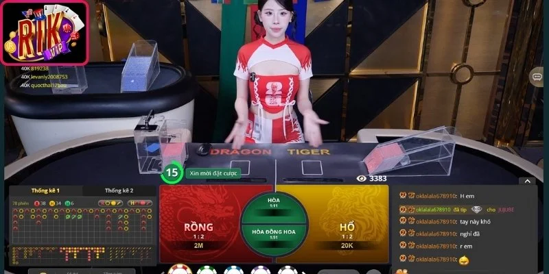 Rồng Hổ game bài online bài cực kỳ đơn giản 